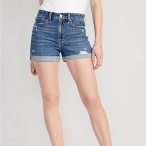 Old Navy High Rise OG Straight Shorts